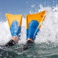 thumbnail image 6 of Churchill Makapuu Swimfins (Blue/Yellow, Large), 6 of 6