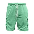 thumbnail image 6 of JIKNTTR Mens Short Sets 2 Piece Outfits Men's Outfits Trend Patchwork Tee Shirt And Short Set Sports Tracksuits Summer Beach Outfits, 6 of 9