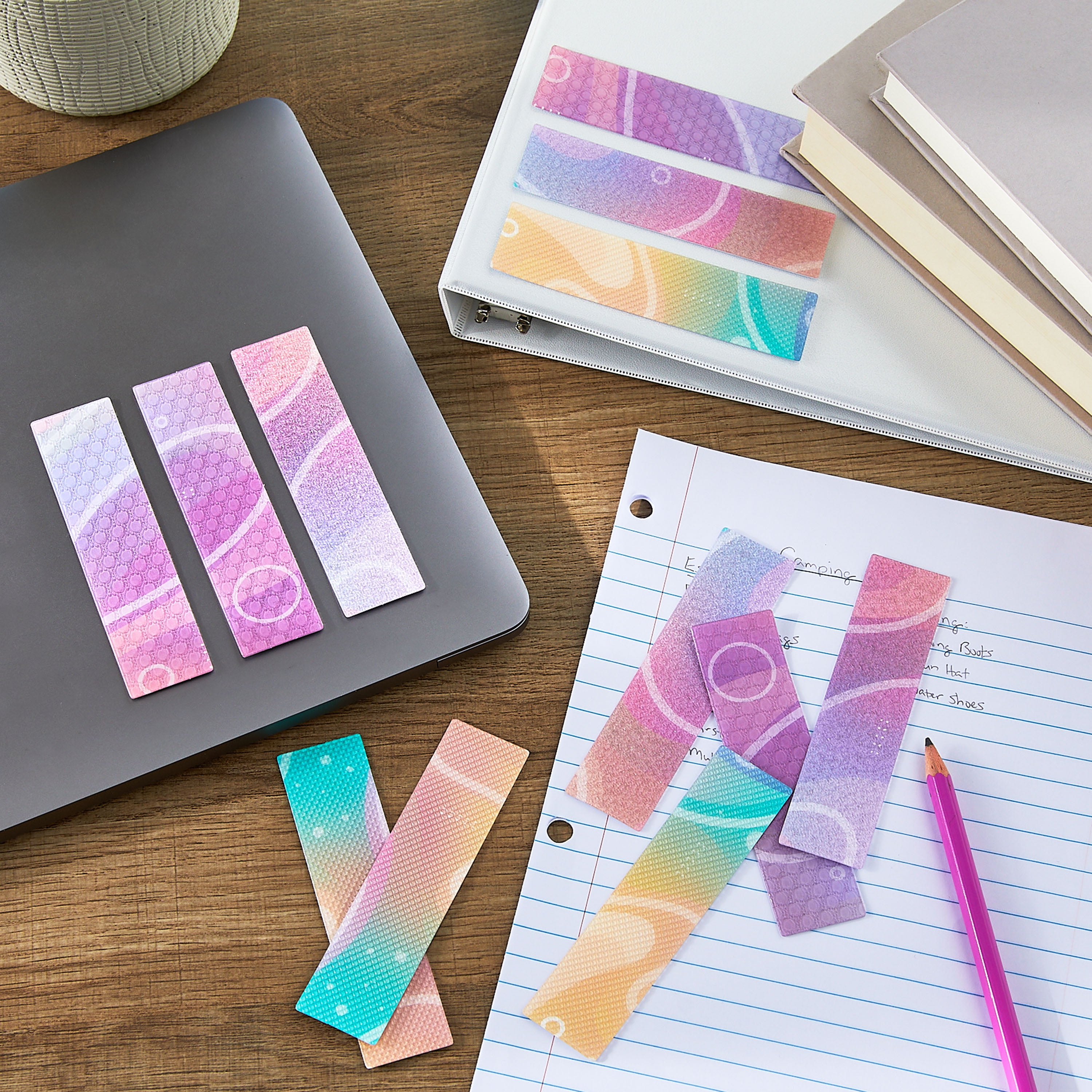 Pen+Gear Adaptive Calming Textured Stickers, 12-Pack, Colorful Patterns for Sensory Support