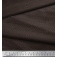 thumbnail image 3 of Soimoi Poly Georgette Fabric Dot & Oval Small Decor Fabric Printed Yard 42 Inch Wide, 3 of 3