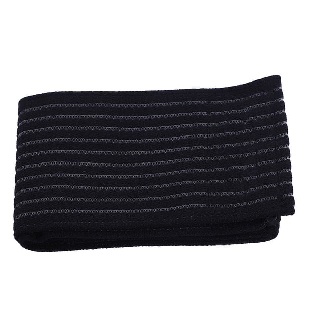 Soporte de tobillo ajustable, almohadilla de protección, soporte elástico para gimnasio, Fitness, negro