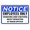 Warning Sign 3, variant on Notice Livestock Guardian Dog on Duty Do Not Enter Without Escort Sign - 12×8 Inches, Metal Warning Funny Private Property, Outdoor OSHA Yard Fence Street Workplace Decor