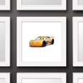 thumbnail image 5 of Gallery Pops Disney Pixar Cars 3 - Cruz Ramirez Wall Art, White Framed Version, 12" x 12", 5 of 5