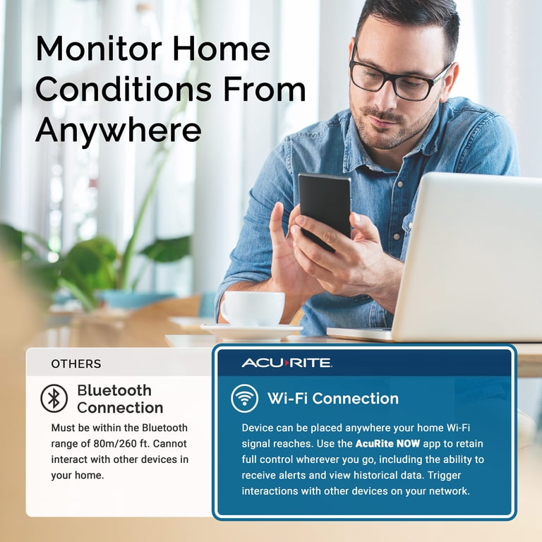 AcuRite Smart WiFi Indoor Thermometer and Hygrometer photo 7