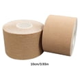thumbnail image 1 of stanreset Rubans de Levage de Seins pour Femmes Rouleau Imperméable Résistant à la Transpiration Autocollants Rehausseur Sans Bretelles Quotidien 10x5cm, 1 of 9