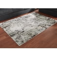thumbnail image 2 of Signature Design by Ashley Greyland 5' x 7' Area Rug, Cream/Gray/Taupe, Modern Abstract Polyester Indoor Rug, 2 of 5