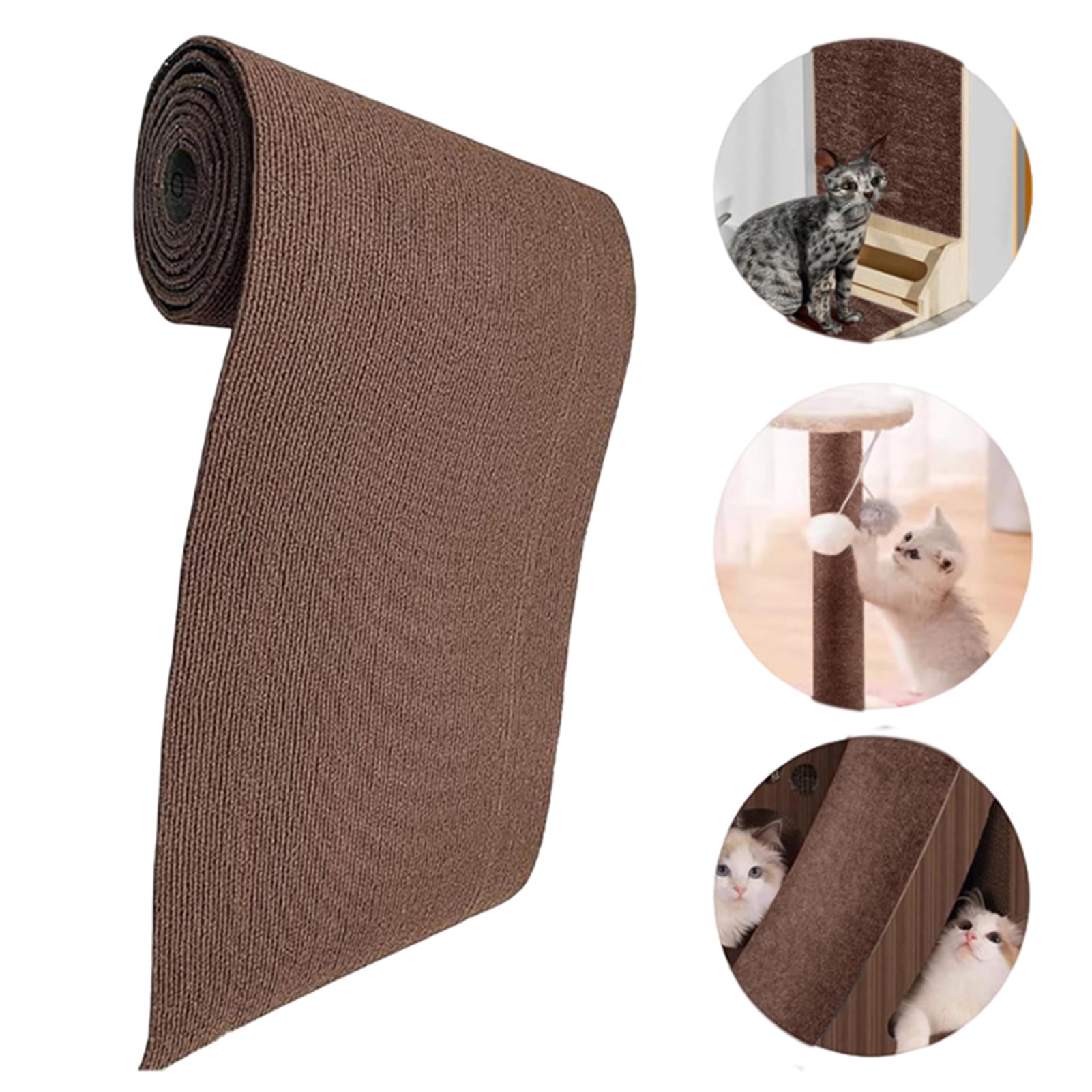 YIFAEUX Cat Scratch Furniture Protector Adhesive Cat Scratch Pad Sofa Protector DIY Climbing Cat Scratcher Couch Protector for Indoor Cat