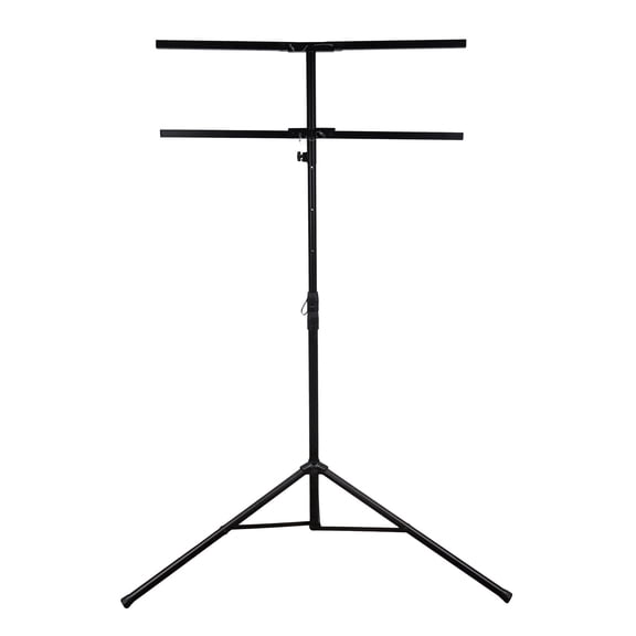 Rockville RVLS-F12 twelve-foot Tripod Folding DJ Lighting Tree Stand 110lb Load Capacity Black
