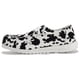 thumbnail image 4 of UKAP - Mocasines para mujer, zapatillas de lona, zapatos planos de tacón bajo con cordones para caminar, 4 of 5