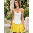 thumbnail image 4 of Tops de Corsé para Mujer, Lencería Moldeadora con Bustier, Body Push Up con Cintura de Encaje 5XL, 4 of 10