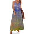 thumbnail image 1 of Vestido sin mangas con estampado gráfico de purpurina y polvo de estrellas G248, vestidos para fiesta, ropa de mujer, vestidos de gala, 1 of 7