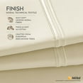 thumbnail image 2 of PureCare Premium Modal Sheet Set  Twin, White, 2 of 5