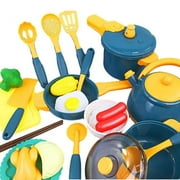 Godderr Baby Toddler Kitchen Toys Kids Toys Kitchen Set Pretend Play Set Accessories for 3-6T Pretend Toys Gift