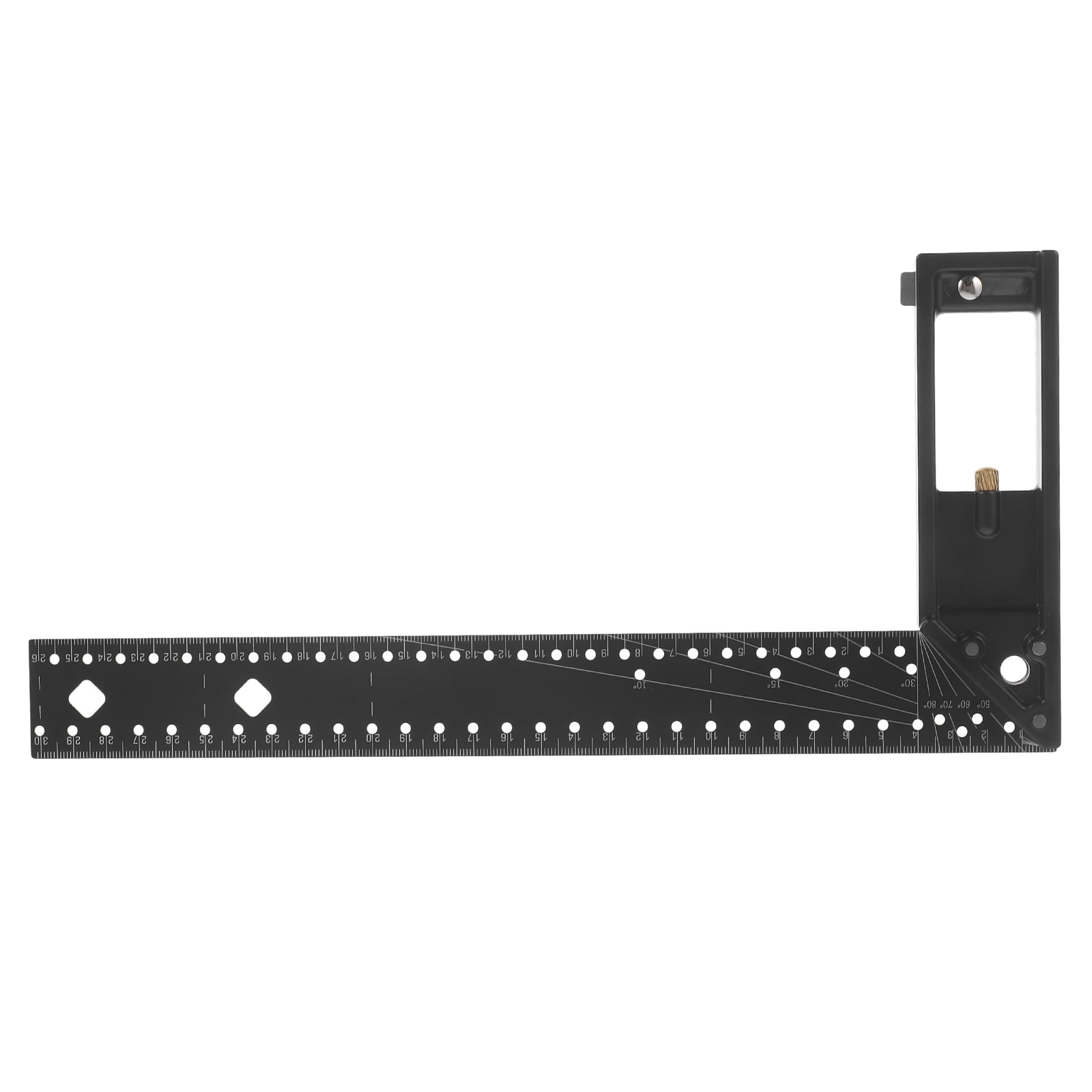 Swing Angles Protractor Woodworking Tool Angle Finder Rotatable Ruler for Work Projects