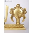 thumbnail image 4 of 9" Vaishnava Symbols in Brass | Handmade | Made in India, 4 of 4