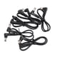 thumbnail image 4 of Cable de alimentación CC de ángulo recto, 5 uds., 5,5mm x 2,1mm, 90 grados, Cable de alimentación CC macho a macho para cámara de seguridad CCTV, luces LED de 11 pulgadas, 4 of 5