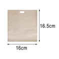 thumbnail image 4 of simhoa Sacs Réutilisables Lavables Organisation Sac de Cuisson Sac de Rangement Antiadhésif 10 Pcs 16x16.5CM, 4 of 8