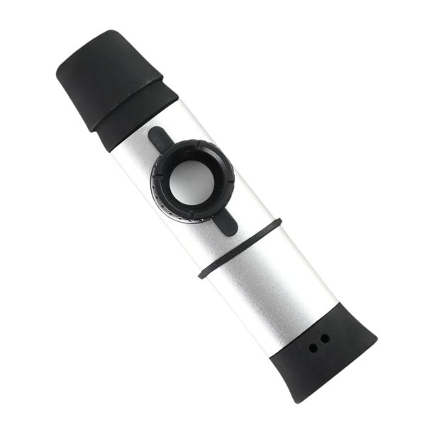 Flauta con membranas, regalo, juguete práctico, fácil de tocar, única, compacta, mini, Plata