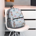 thumbnail image 6 of Fotbe Cute Snowflake Dachshund Lightweight Casual Laptop Backpack for Men and Women, Daily use Waterproof backpack, Backpack for College, 6 of 7