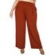thumbnail image 1 of Pantalón pierna amplia Roman Fashion/Tallas Extras, 1982 (Chedron) cafe 42 Roman Fashion P-MIC-1982-CAFÉ, 1 of 7