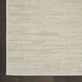 thumbnail image 5 of Noursion Essentials Solid Contemporary Ivory Beige 2' x 6' Area Rug, (6' Runner), 5 of 9