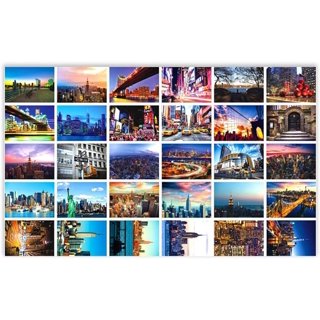 Happy Holidays from Chicago Holiday Postcard Set (Pack of 8