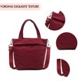thumbnail image 2 of Bolsas Nylon Bags Crossbody Bag Solid Color Shoulder Sports (vino) Rojo, 2 of 9
