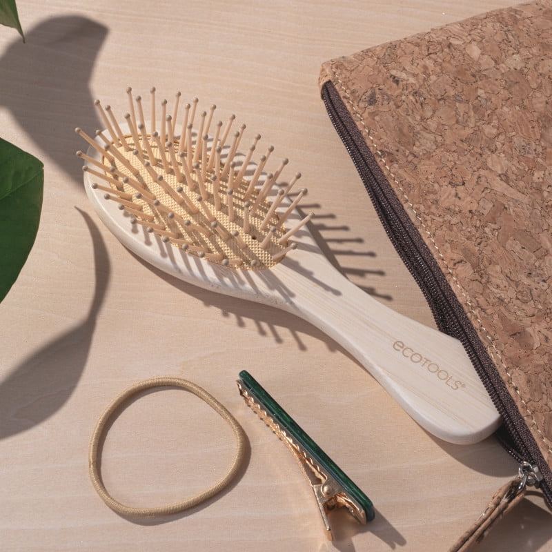 EcoTools Mini Travel Detangler Brush for All Hair Types