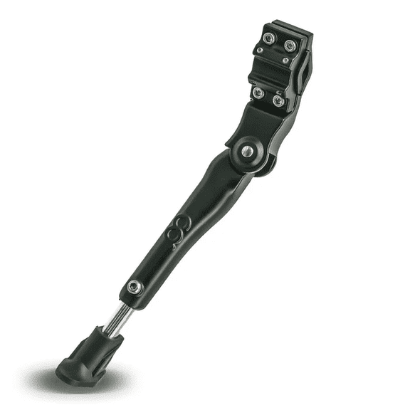 Tracer Adjustable Bike Kickstand, Fits Stretch, Chopper & Cruiser Bicycles – Black