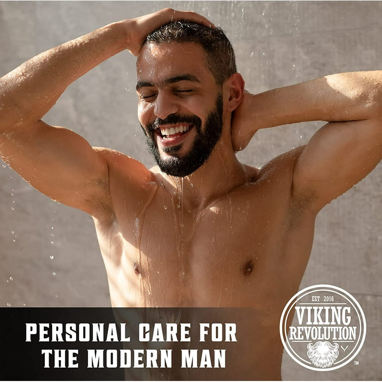 Viking Revolution Tea Tree Oil Body Wash for Men 12oz Antifungal