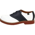 thumbnail image 6 of School Issue Children's Varsity Black and White Saddle Oxfords for Little and Big Girls Size 3.5M, 6 of 6