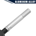 thumbnail image 4 of Tono de plata de aleación de alupara Minio redondo delantero trasero parachoques gancho de remolque tornillo para Hyundai Veloster 2012-2017, 4 of 6