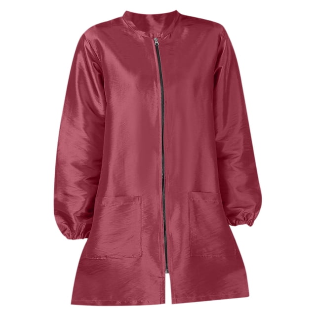 BMYJ Blouse de Coiffeur Imperméable, Robe de Coiffeur Ajustable avec Manches, Protection Lavable pour Animaux