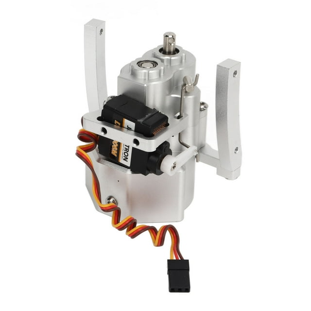 RC Gear Box with Transmission Case, Aluminum Alloy Anodize RC Gear Box Kit with Shaft for SCX10 1/10 313mm Wheelbase