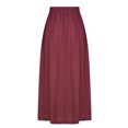 thumbnail image 4 of Up to 60% Off! pstuiky Skirt for Women , Women Casual Button Skirt A-Line Skirt High-Waisted Skirt Midi Skirt Leisure, 4 of 6
