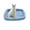 Blue, variant on Pet Bed,Dog Warm Sleeping Blanket Washable Bed Mat Cat Pad for Puppy Small Dog Cat (S, Blue)