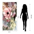 thumbnail image 2 of "Pastel Fleur I&II" Frameless Free Floating Reverse Printed Tempered Glass Wall Art Set of 2, 2 of 10