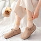 thumbnail image 4 of Autumn Winter Thickened Plush Velvet Cold-proof Warm Solid Color Trendy Socks Super Soft Comfortable Floor Middle Tube Socks, 4 of 4