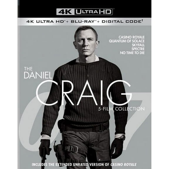 The Daniel Craig 5-Film Collection (4K Ultra HD   Blu-Ray)
