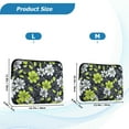 thumbnail image 4 of FORMRS 15-15.6 inch Laptop Sleeve Case Soft Carrying Quilted Computer Bag Cover, White Flower Pattern, 4 of 7