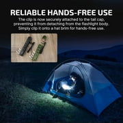 Olight I3T 2 EOS Pocket EDC Compact Bright LED Flashlight with AAA Battery and Pocket Clip, OD Green