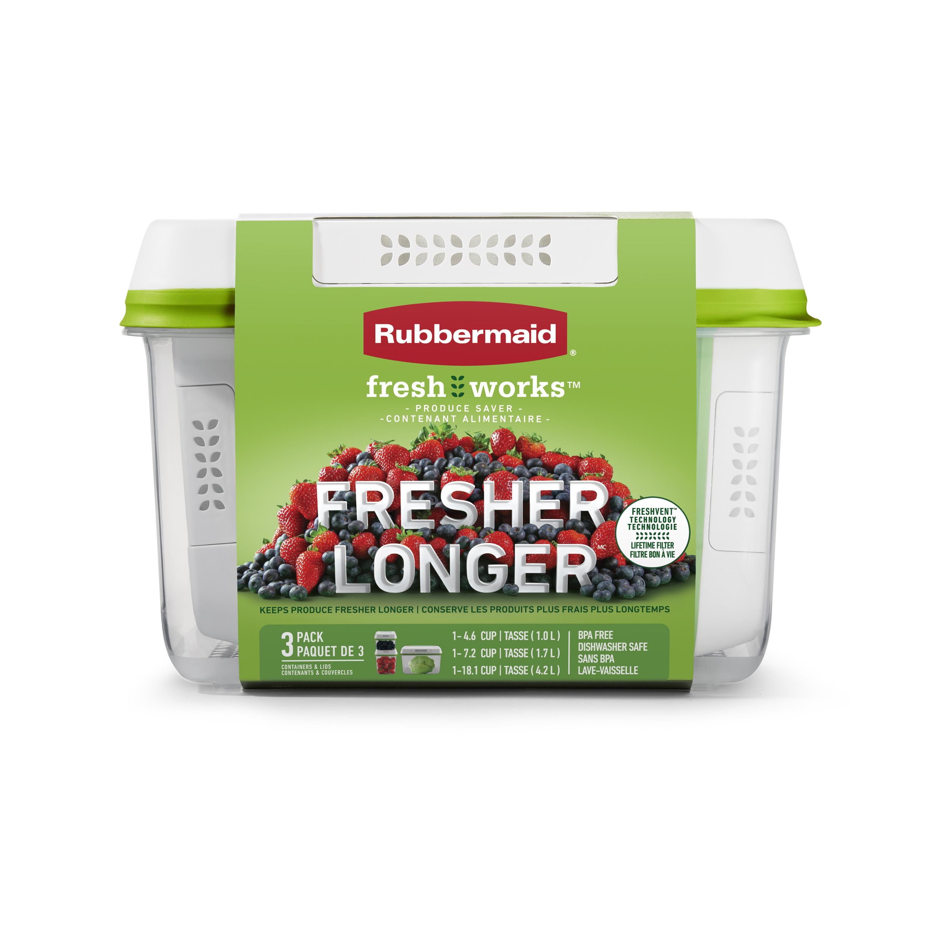 Rubbermaid Freshworks Containers 2023 Reviewed, Shopping : Food Network
