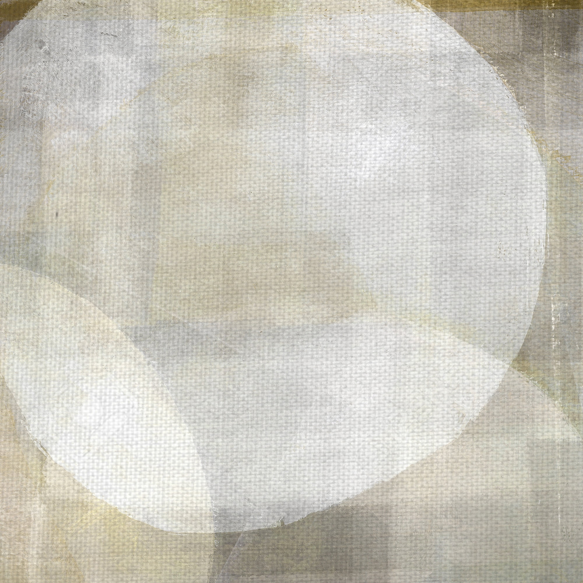 Masterpiece Art Gallery Golden Globes Abstract by Belle Maison Canvas Art Print 24" x 24"
