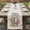 Beige, variant on Table Runner 70 Inches Long for Kitchen Dining, Easter Dresser Scarf Farmhouse, Dining Table Decorations for Wedding/Parties, Spring Floral Easter Eggs Bunny Tulip Butterfly 13 x 70 In