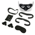 thumbnail image 1 of VR Protective Cover Set, VR Face Cushion Pad Lens Protector Silicone Soft  For VR Accessories, 1 of 8