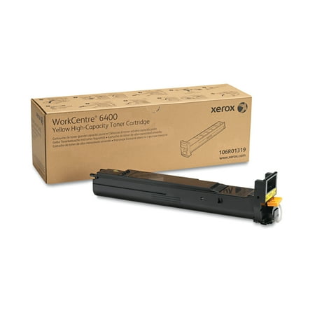 Xerox 106R01319 High-Yield Toner, 14000 Page-Yield, Yellow