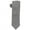 Grey - 020, variant on Michael Kors Mens Houndstooth Self-tied Necktie, Grey, One Size