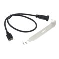 thumbnail image 4 of Alambre del cable de extensión Cable de Extensión Tipo E a Tipo de Panel Frontal USB3.1 A, 4 of 8