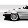 thumbnail image 1 of 1984-1987 Toyota Corolla 2DR / HB Duraflex D1 Sport 25MM Front Fenders - 2 Piece, 1 of 1