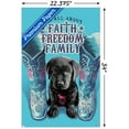 thumbnail image 3 of Jim Baldwin - Faith, Freedom, Family Wall Poster, 22.375" x 34", 3 of 4